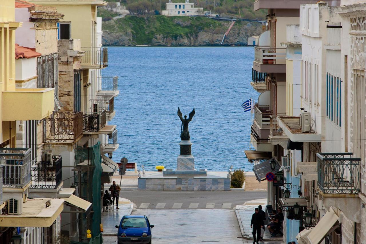 Mother'S House In Syros Aegean Sea 波西多尼亚 外观 照片